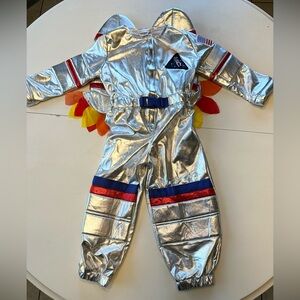 Pottery Barn Light-Up Astronaut Halloween Costume size 3T